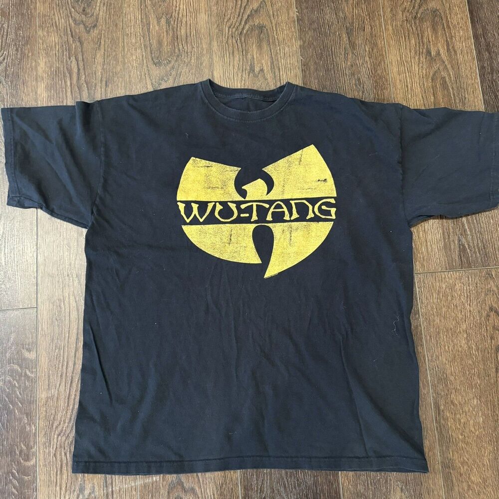 Modern Wu-Tang Clan Mens T-Shirt; Men’s Sz 2XL; Black Cotton Shirt Self Branded